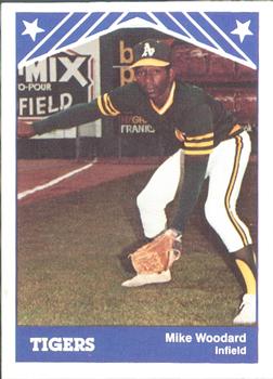 1983 TCMA Tacoma Tigers #13 Mike Woodard Front