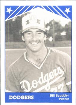 1983 TCMA Vero Beach Dodgers #10 Bill Scudder Front