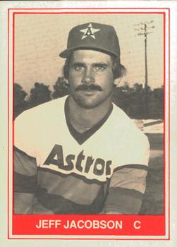 1982 TCMA Auburn Astros #3 Jeff Jacobson Front