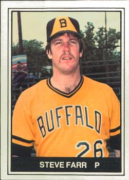 1982 TCMA Buffalo Bisons #13 Steve Farr Front