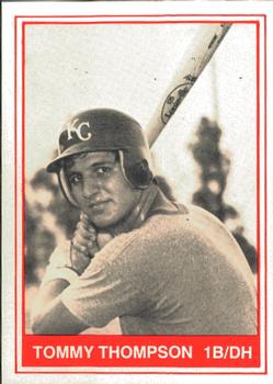 1982 TCMA Fort Myers Royals #3 Tommy Thompson Front