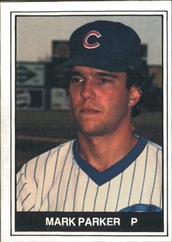 1982 TCMA Iowa Cubs #21 Mark Parker Front