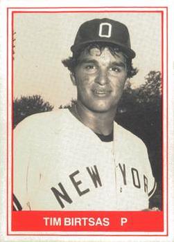 1982 TCMA Oneonta Yankees #8 Tim Birtsas Front