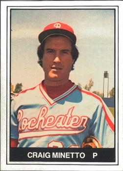 1982 TCMA Rochester Red Wings #4 Craig Minetto Front