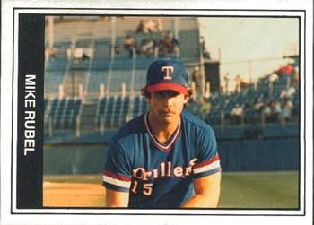 1982 TCMA Tulsa Drillers #28 Mike Rubel Front
