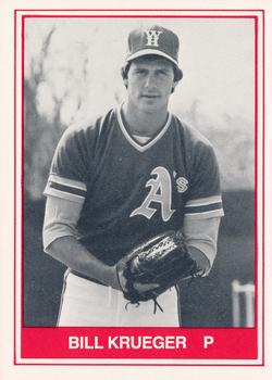 1982 TCMA West Haven A's #7 Bill Krueger Front