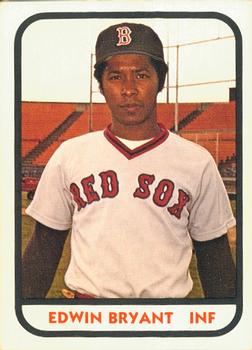 1981 TCMA Bristol Red Sox #16 Erwin Bryant Front