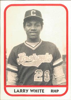 1981 TCMA Chattanooga Lookouts #21 Larry White Front