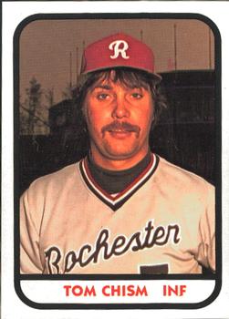 1981 TCMA Rochester Red Wings #4 Tom Chism Front