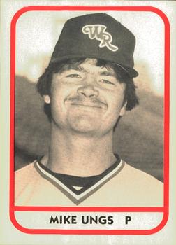1981 TCMA Wisconsin Rapids Twins #10 Mike Ungs Front