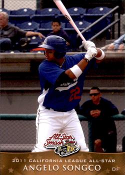 2011 Grandstand California League All-Stars #NNO Angelo Songco Front