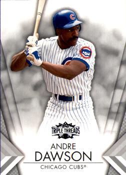 2012 Topps Triple Threads #73 Andre Dawson Front