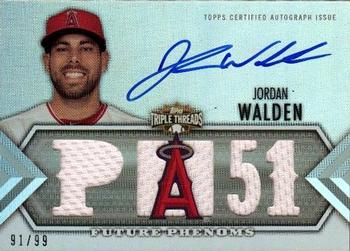 2012 Topps Triple Threads #114 Jordan Walden Front