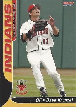 2004 Choice Indianapolis Indians #15 Dave Krynzel Front