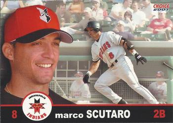 2001 Choice Indianapolis Indians #22 Marco Scutaro Front