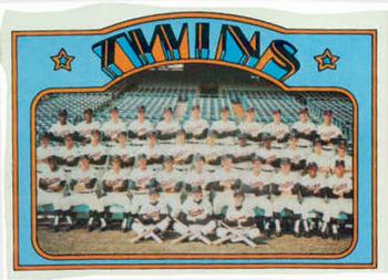1972 Topps #156 Minnesota Twins Front