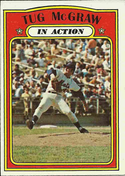 1972 Topps #164 Tug McGraw Front