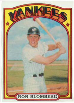 1972 Topps #203 Ron Blomberg Front