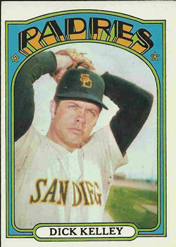 1972 Topps #412 Dick Kelley Front