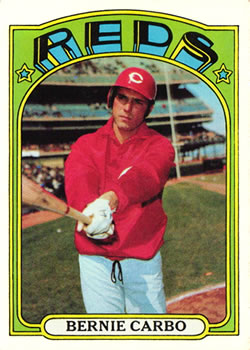 1972 Topps #463 Bernie Carbo Front