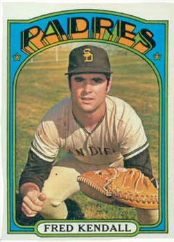 1972 Topps #532 Fred Kendall Front