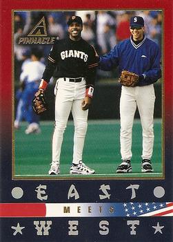 1997 New Pinnacle #184 Barry Bonds Front