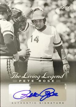 2012 Leaf Pete Rose The Living Legend - Autographs #AU-13 Pete Rose Front