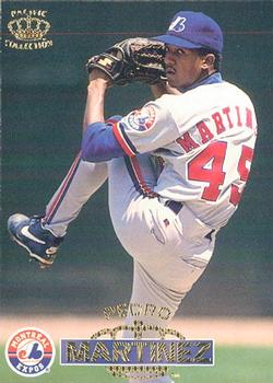 1996 Pacific Crown Collection #123 Pedro Martinez Front