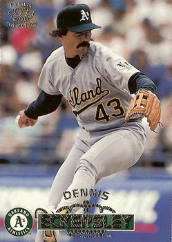 1996 Pacific Crown Collection #393 Dennis Eckersley Front