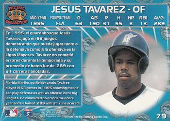 1996 Pacific Crown Collection #79 Jesus Tavarez Back