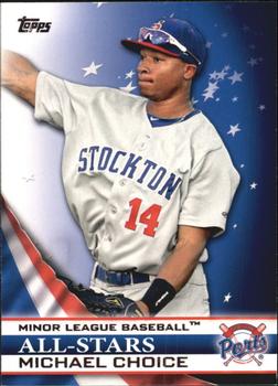 2012 Topps Pro Debut - Minor League All-Stars #AS-MC Michael Choice Front