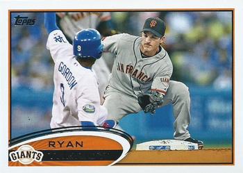 2012 Topps Update #US316 Ryan Theriot Front