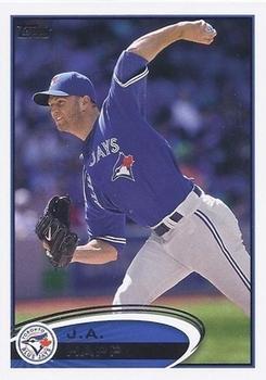2012 Topps Update #US286 J.A. Happ Front