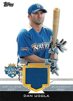 2012 Topps Update - All-Star Stitches #AS-DU Dan Uggla Front