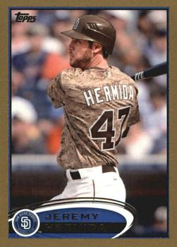 2012 Topps Update - Gold #US44 Jeremy Hermida Front