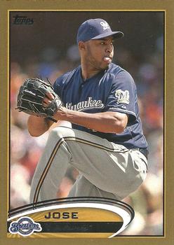 2012 Topps Update - Gold #US143 Jose Veras Front
