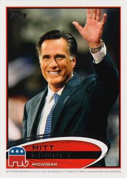 2012 Topps Update - Romney Presidential Predictor #PPR-22 Mitt Romney Front