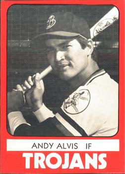 1980 TCMA Batavia Trojans #20 Andy Alvis Front