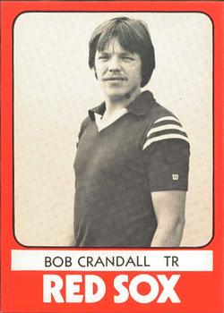 1980 TCMA Elmira Pioneer Red Sox #33 Bob Crandall Front