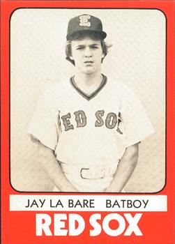 1980 TCMA Elmira Pioneer Red Sox #39 Jay La Bare Front