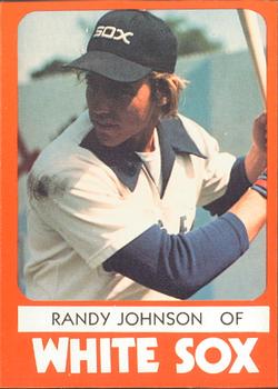1980 TCMA Glens Falls White Sox Color #4 Randy Johnson Front