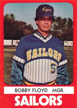 1980 TCMA Lynn Sailors #4 Bobby Floyd Front
