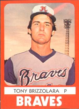 1980 TCMA Richmond Braves #7 Tony Brizzolara Front
