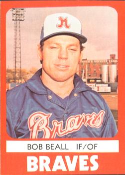 1980 TCMA Richmond Braves #19 Bob Beall Front