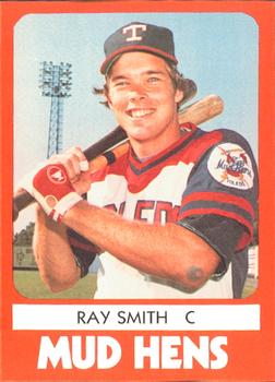 1980 TCMA Toledo Mud Hens #16 Ray Smith Front