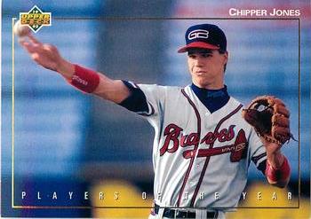 1992 Upper Deck Minor League - Player of the Year #PY5 Chipper Jones Front
