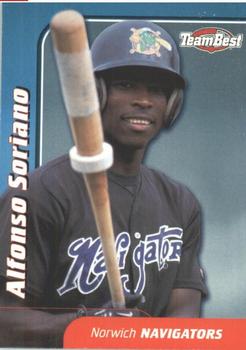 1999 Team Best Player of the Year #45 Alfonso Soriano Front