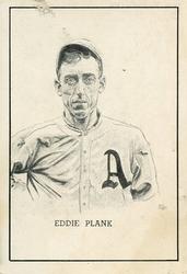 1950-56 Callahan Hall of Fame #NNO Eddie Plank Front