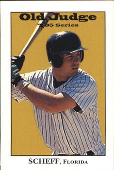 1995 Signature Rookies Old Judge #28 Chris Sheff Front
