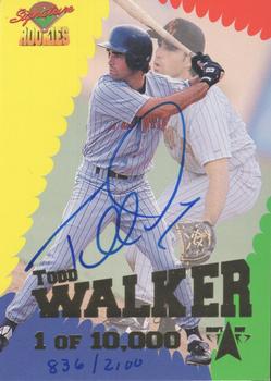 1995 Signature Rookies - Draft Day Stars Signatures #DD4 Todd Walker Front